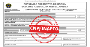 Saiba o que é um CNPJ inapto